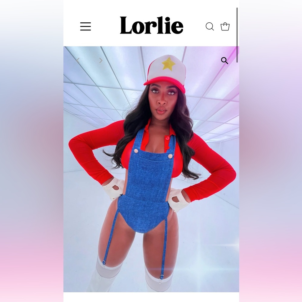 Lorlie Mario Halloween costume size XS